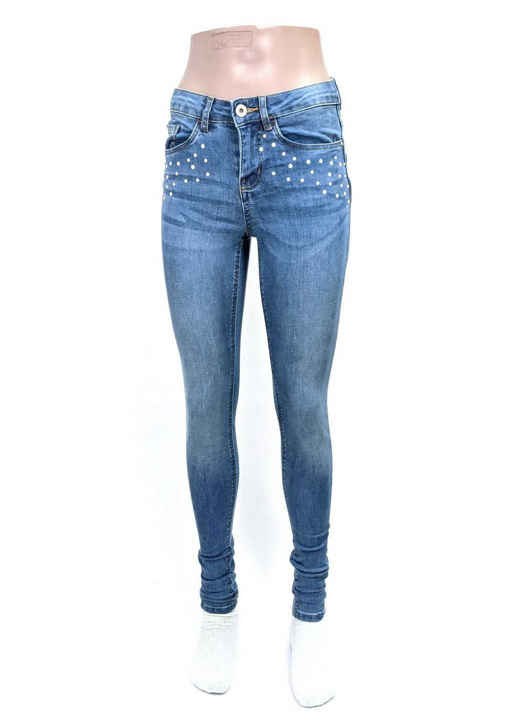 

Джинсы стильные Super Skinny Fit ESMARA  синий PM4-10142, Джинсы стильные Super Skinny Fit ESMARA 34 синий PM4-10142