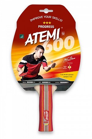 

Ракетка для настольного тенниса ATEMI 600 (23564755683)