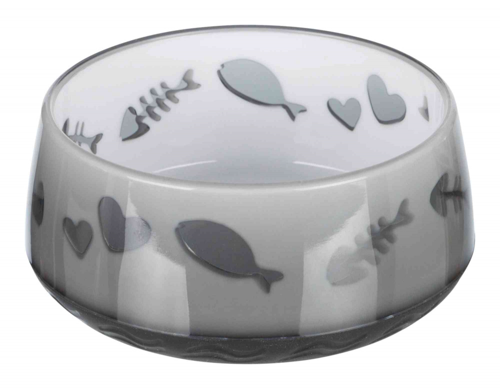 

Миска пластиковая Lovely Cat для котов Trixie 0,3л х 12см (TX-24420)