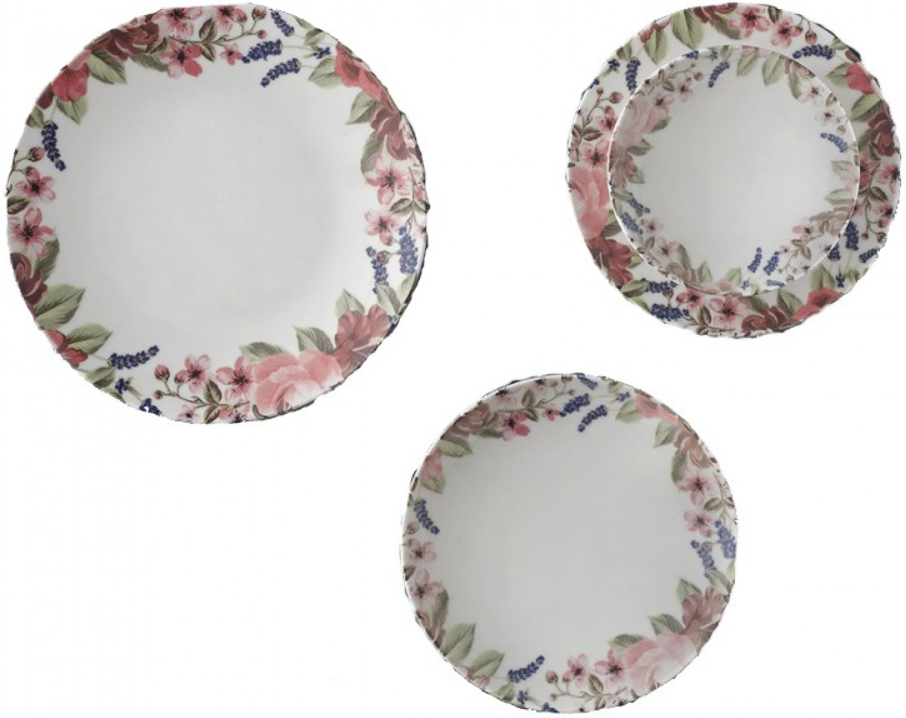 

Сервиз столовый Gural Atina 24 предмета 6 персон