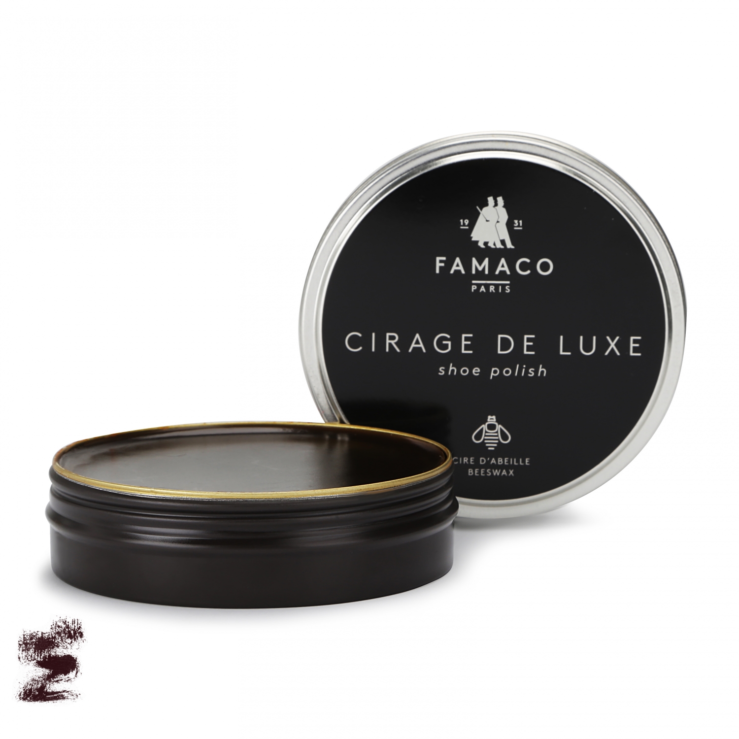 

Воск для обуви темно-коричневый Famaco Cirage De Luxe, 100 мл