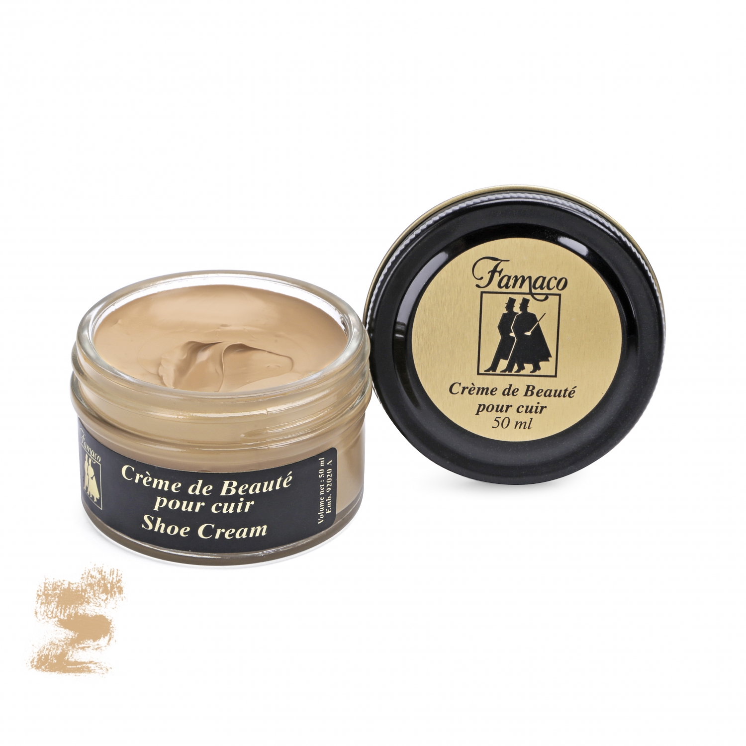 

Крем для обуви бежевый 338 Famaco Creme De Beaute, 50 мл