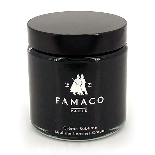 

Черный крем для обуви Famaco Creme Sublime Collection 1931, 100 мл
