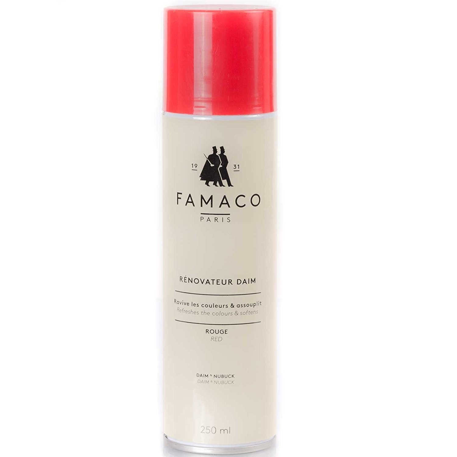 

Спрей-краска для замши красная Famaco Renovateur Daim, 250 мл