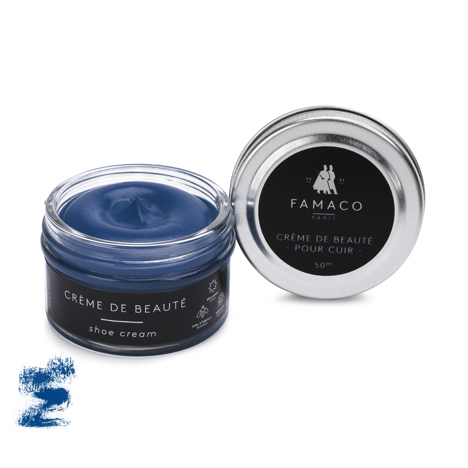 

Крем для обуви синий 351 Famaco Creme De Beaute, 50 мл