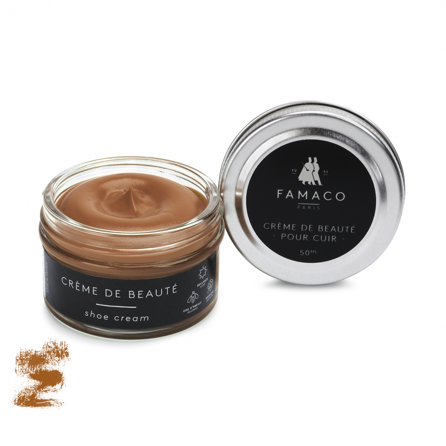 

Крем для обуви коричневый 323 Famaco Creme De Beaute, 50 мл