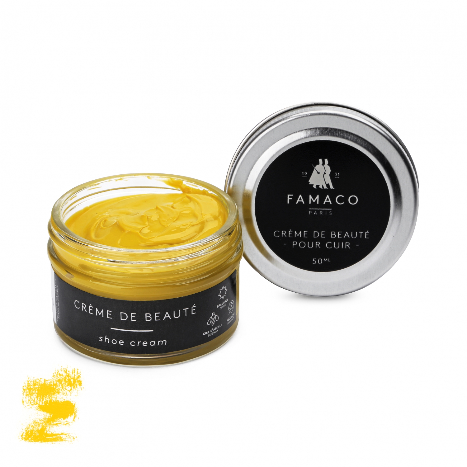 

Крем для обуви желтый 308 Famaco Creme De Beaute, 50 мл