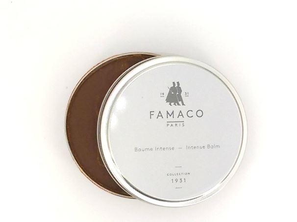 

Воск для обуви светло-коричневый Famaco Baume Intense, 100 ml