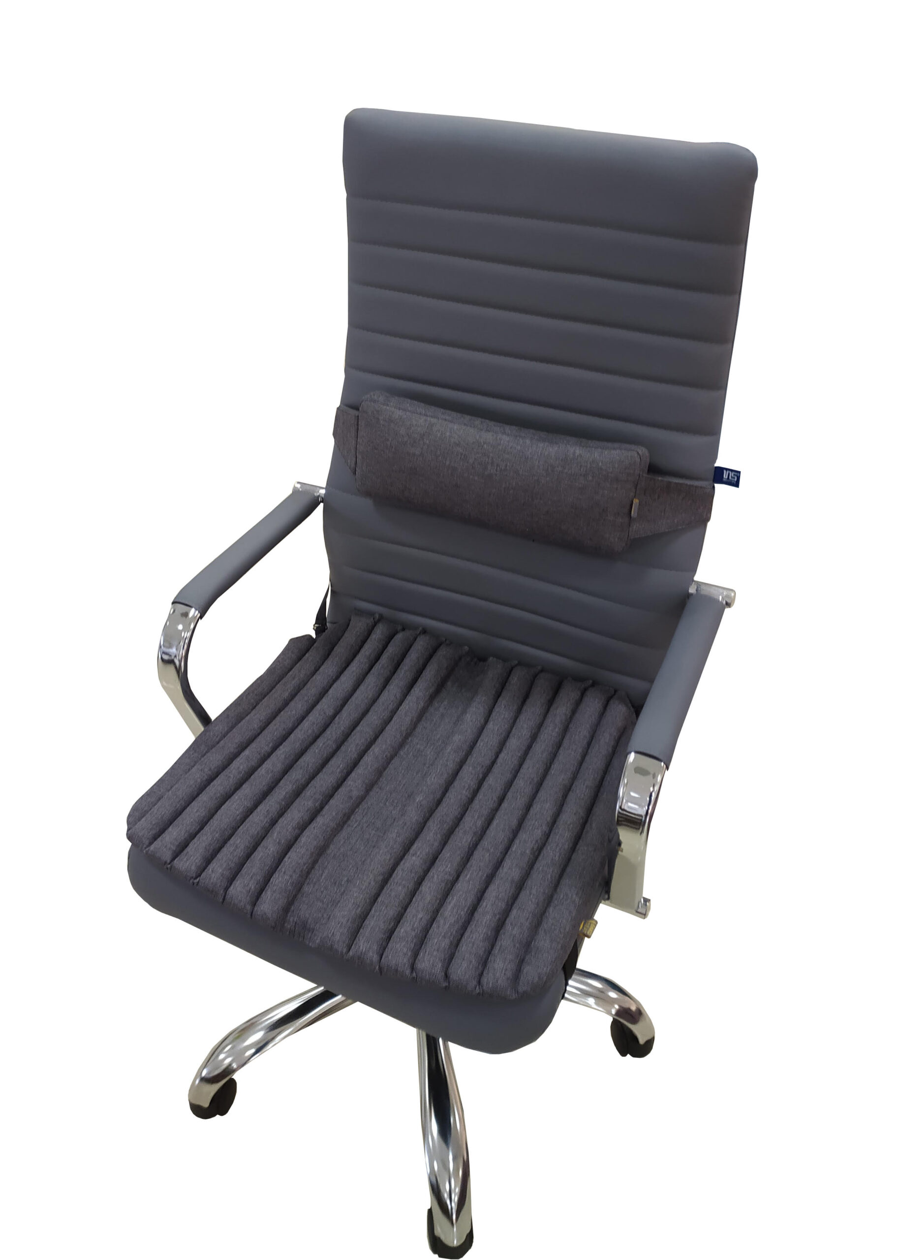 

Ортопедические подушки EKKOSEAT на кресло руководителя (СИДЕНИЕ и СПИНКА). Комплект. Серый.SF-1G2Haccessories21forback62