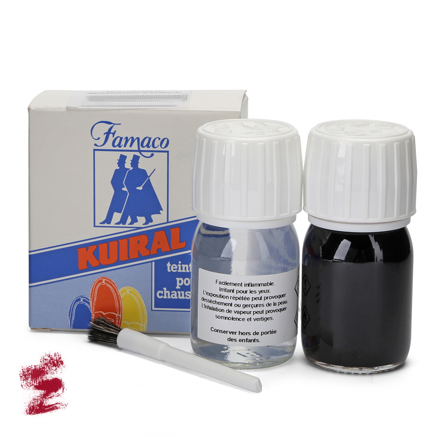 

Краска для кожи красная Famaco Kit Teinture Liquide, 30 мл.