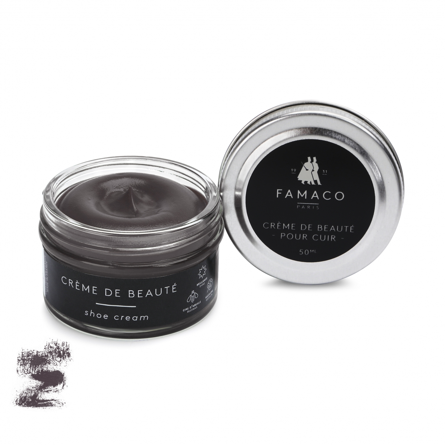 

Крем для обуви серый 374 Famaco Creme De Beaute, 50 мл