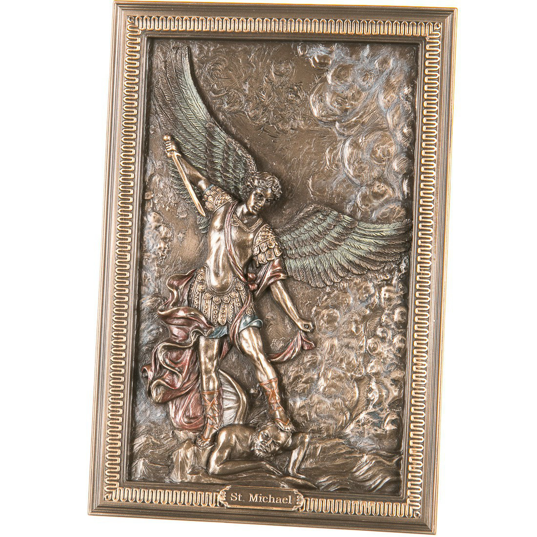

Панно настенное Veronese Архангел Михаил 23,5 см 77174A4
