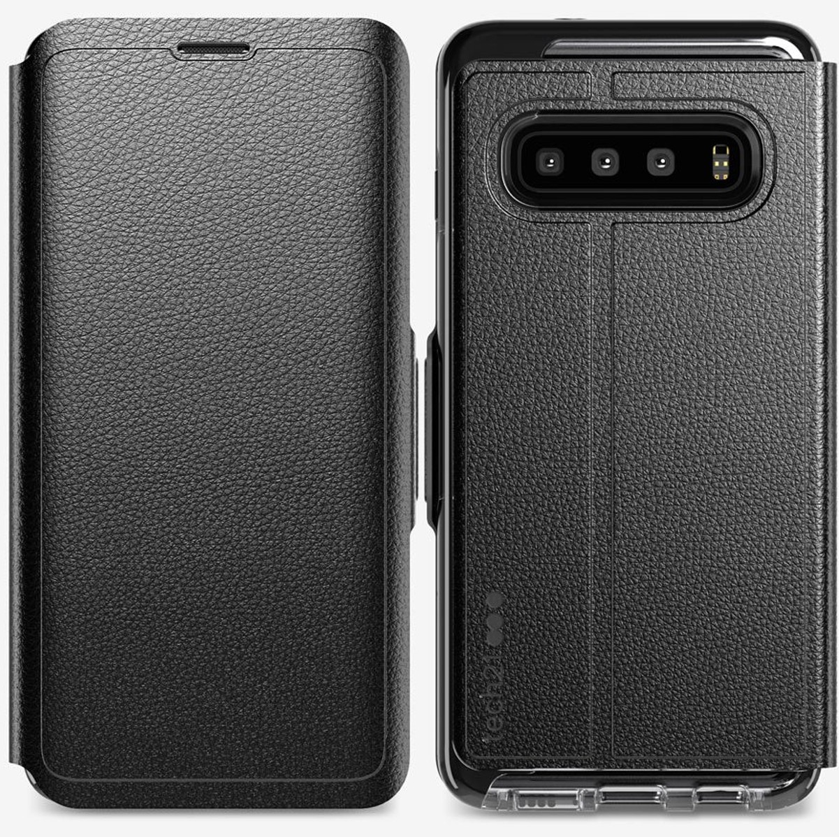 

​Противоударный чехол книжка Tech21 Evo Wallet Samsung Galaxy S10 G973 черный