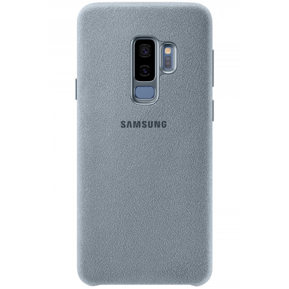 

Защитный чехол накладка Alcantara Cover Samsung Galaxy S9 Plus + G965 mint