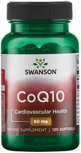 

Коэнзим Q10 ультра, Ultra CoQ10, Swanson, 60 мг, 120 гелевых капсул (SWA-02611)