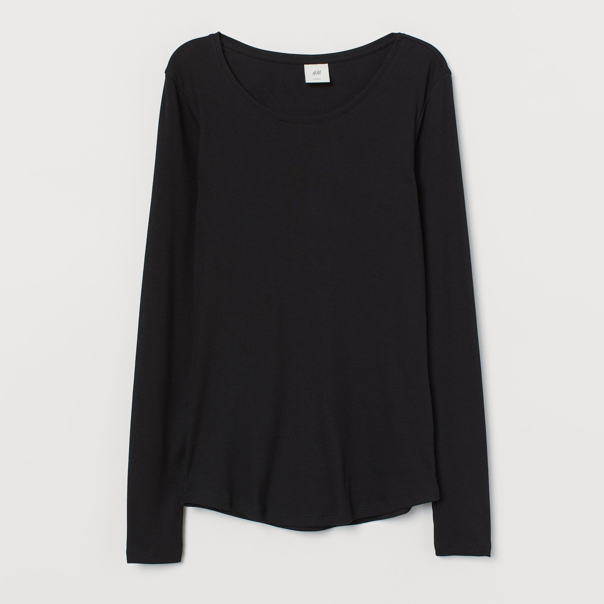 

Лонгслив H& 5160001RP7  Черный, Лонгслив H&M 5160001RP7 M Черный