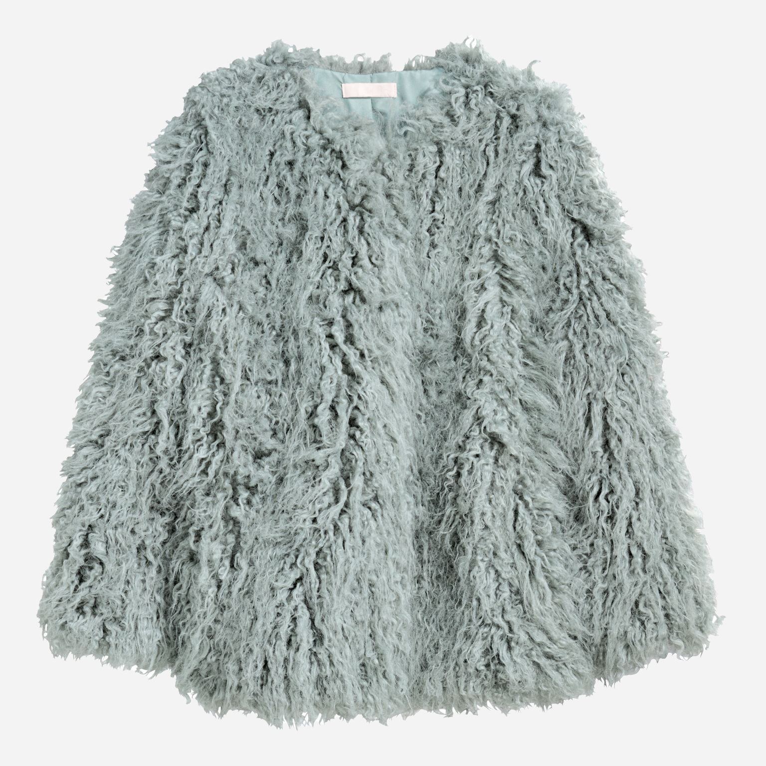 

Полушубок H&M 5518206RP71 L Бирюзовый
