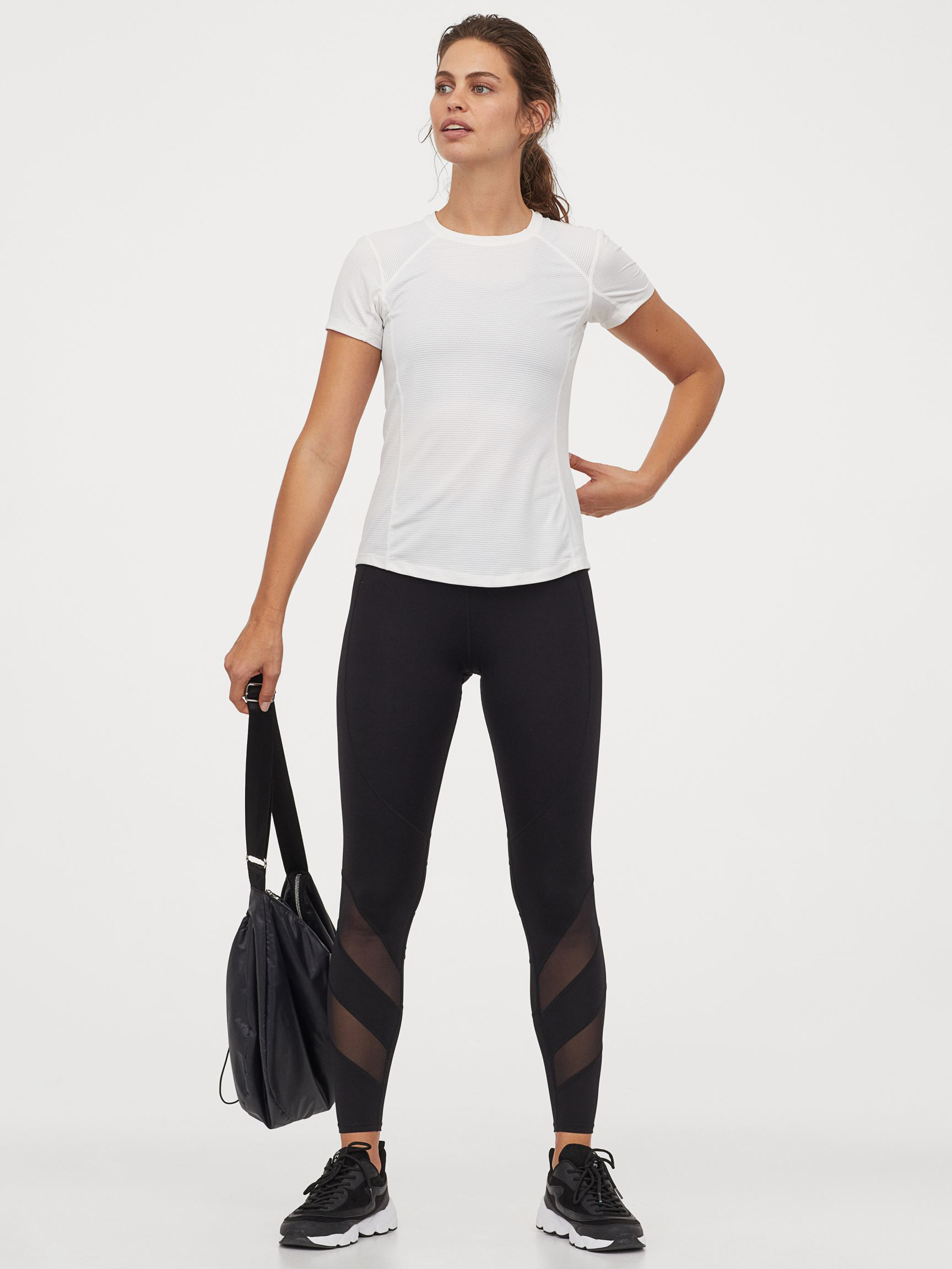 

Спортивные леггинсы H&M Sport 8036851RP7 M Черные
