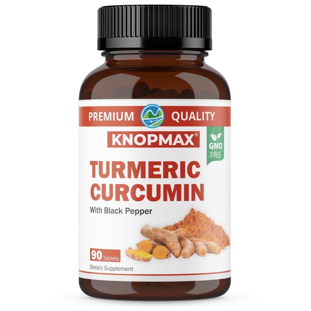 

Природная добавка Куркумин 700 мг (Turmeric Curcumin) Bio KnopMax - 90 таблеток