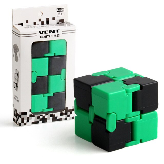 

Бесконечный кубик / Infinity Cube v1, черно-зеленый (2207214202)