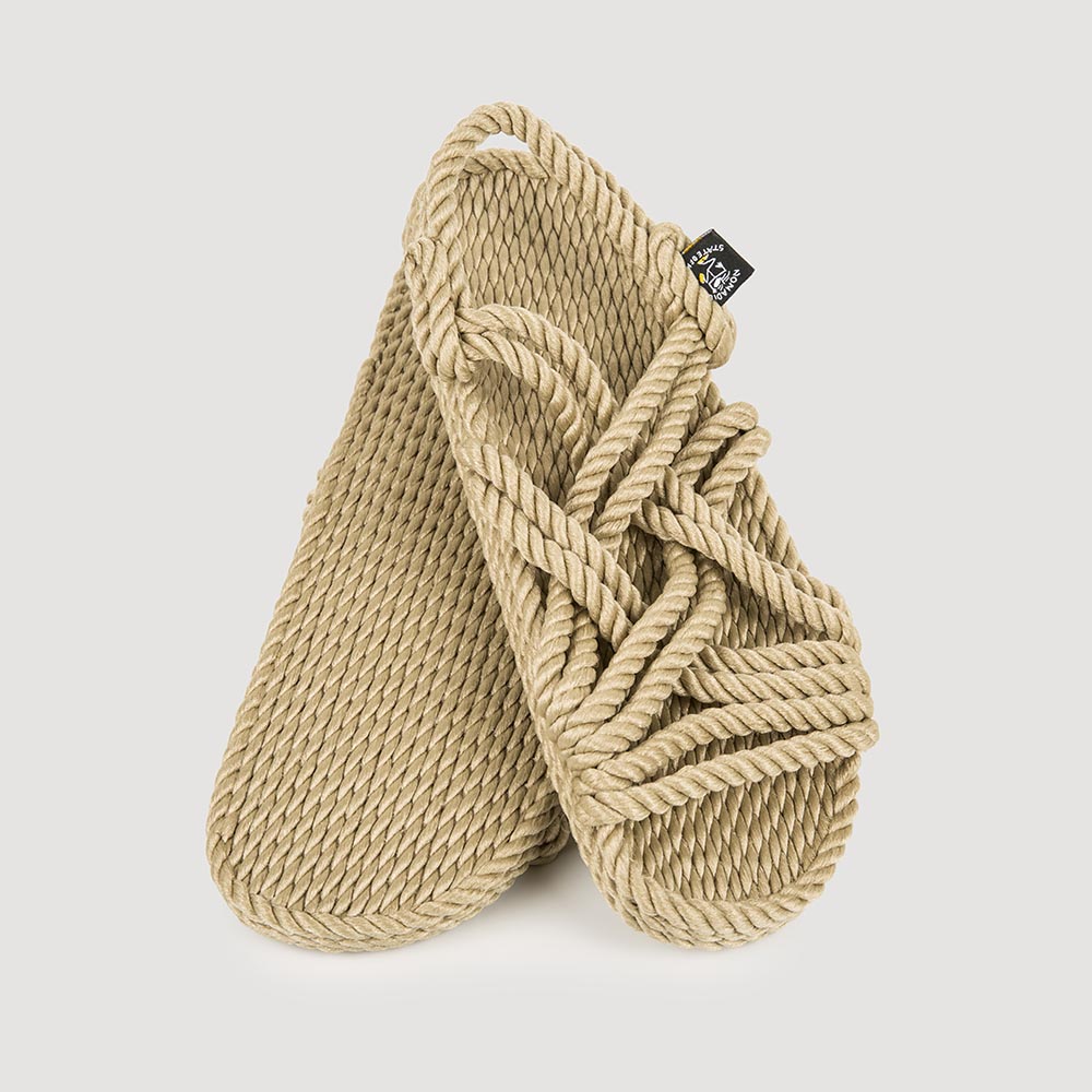 

Плетёные сандали с веревки Nomadic State Of Mind Lounger 45 Camel