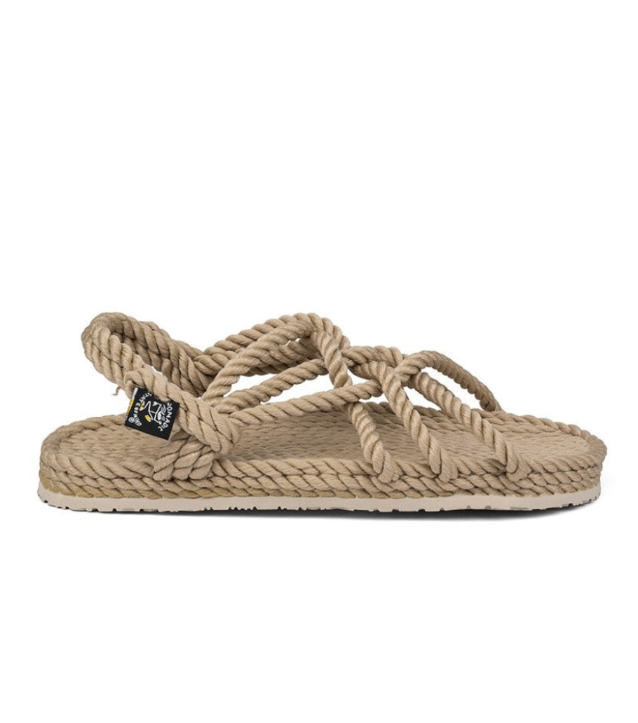 

Плетёные сандали с веревки Nomadic State Of Mind JC vibram sole 42 Camel