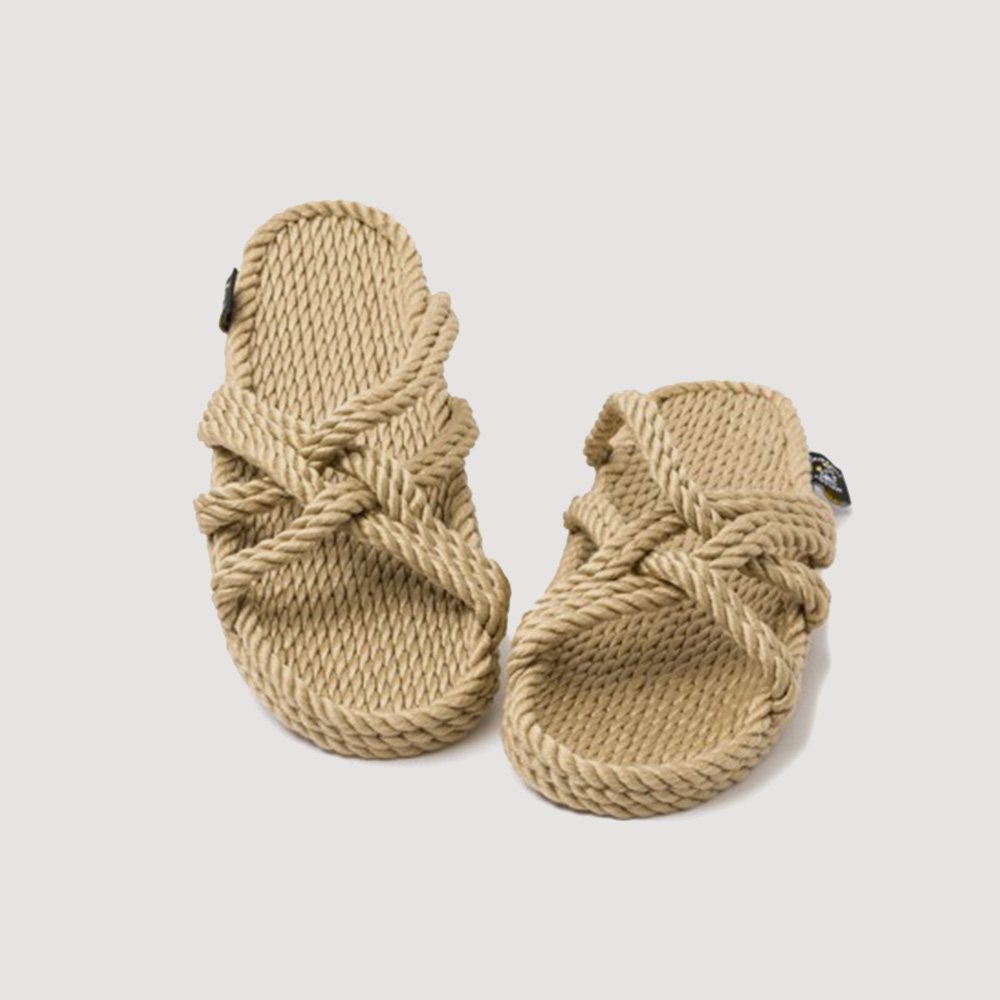 

Плетёные сандали с веревки Nomadic State Of Mind Slip on 46 Camel