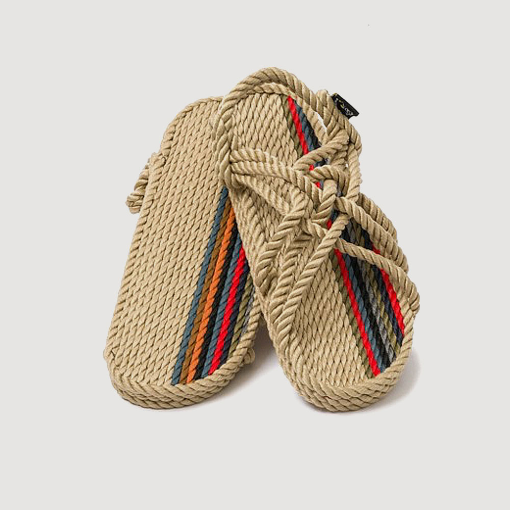 

Плетёные сандали с веревки Nomadic State Of Mind JC 42 Сamel multi sole