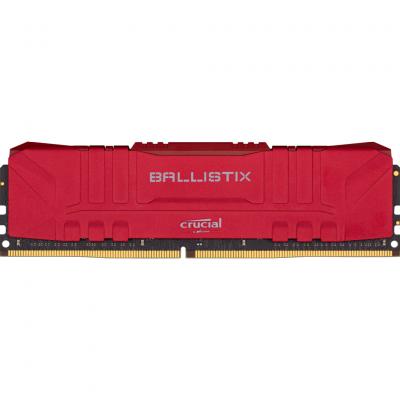 

Модуль пам'яті для комп'ютера DDR4 8GB 3000 MHz Ballistix Red MICRON (BL8G30C15U4R)