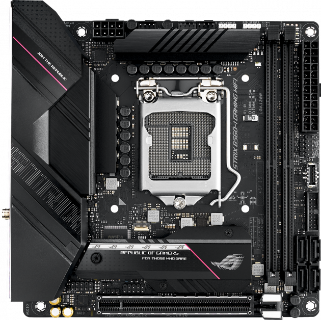 

Материнська плата ASUS ROG STRIX B560-I GAMING WIFI