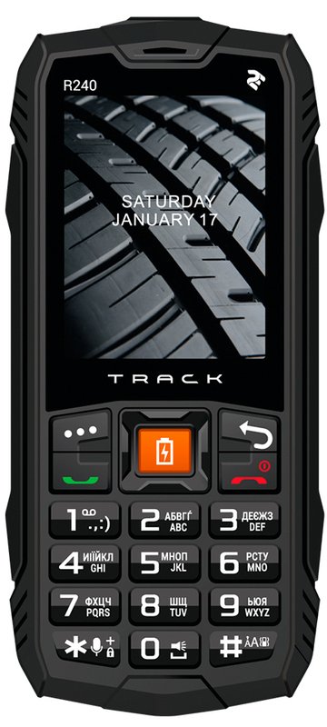 

Мобільний телефон 2E R240 (2020) Track Black
