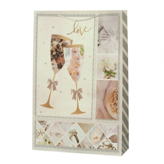 

Подарочный пакет "Wedding" XXL (8720-044) бокалы Elso (NU001129)