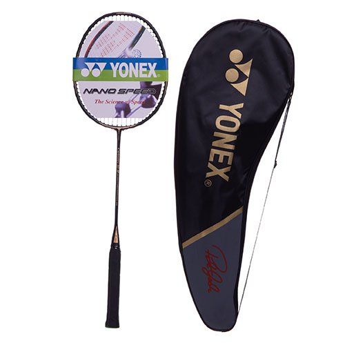 

Ракетка для бадминтона профессиональная Yonex Nanoray BD-7044 FDSO Черно-золотой (60508069)