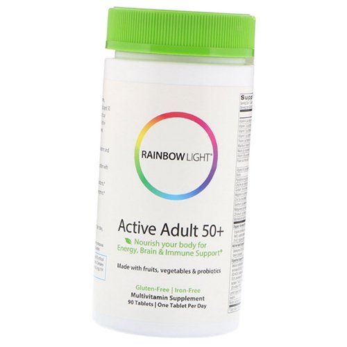 

Комплекс витаминов после 50 лет, Active Adult 50 plus, Rainbow Light 50таб (36316004)