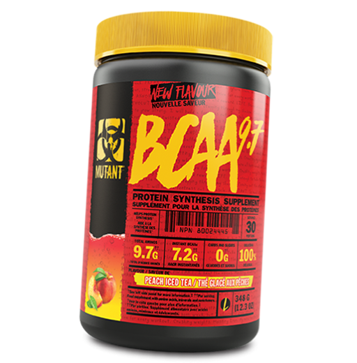 

Аминокислоты с разветвленной боковой цепью, BCAA 9.7, Mutant 348г Персик (28100001)