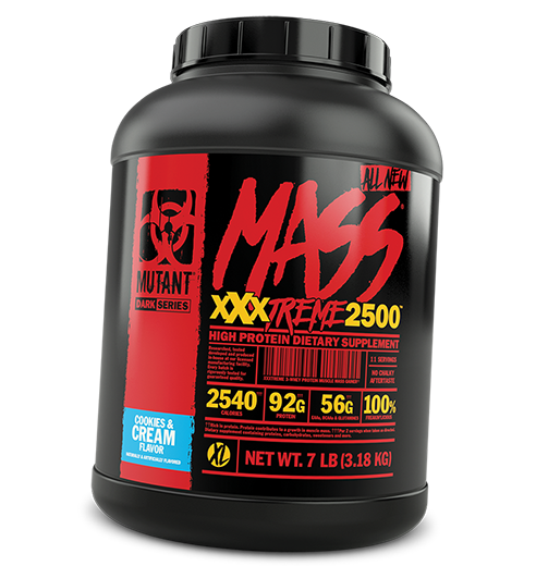 

Гейнер, Mass XXXTreme 2500, Mutant 3180г Печенье-крем (30100003)