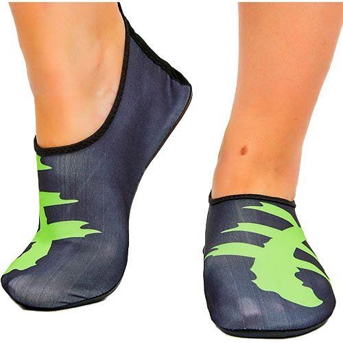 

Обувь Skin Shoes для спорта и йоги PL-0419 FDSO S Черно-салатовый