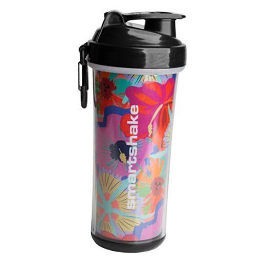 

Шейкер Double Wall SmartShake 750мл Бирюзово-розовый Цветы (09247006)