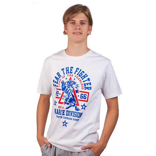 

Футболка мужская Karate KT-42 FDSO S Белый