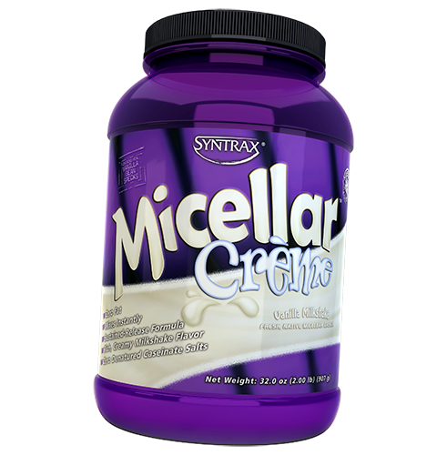 

Мицеллярный казеин, Micellar Creme, Syntrax 908г Ваниль (29199005)