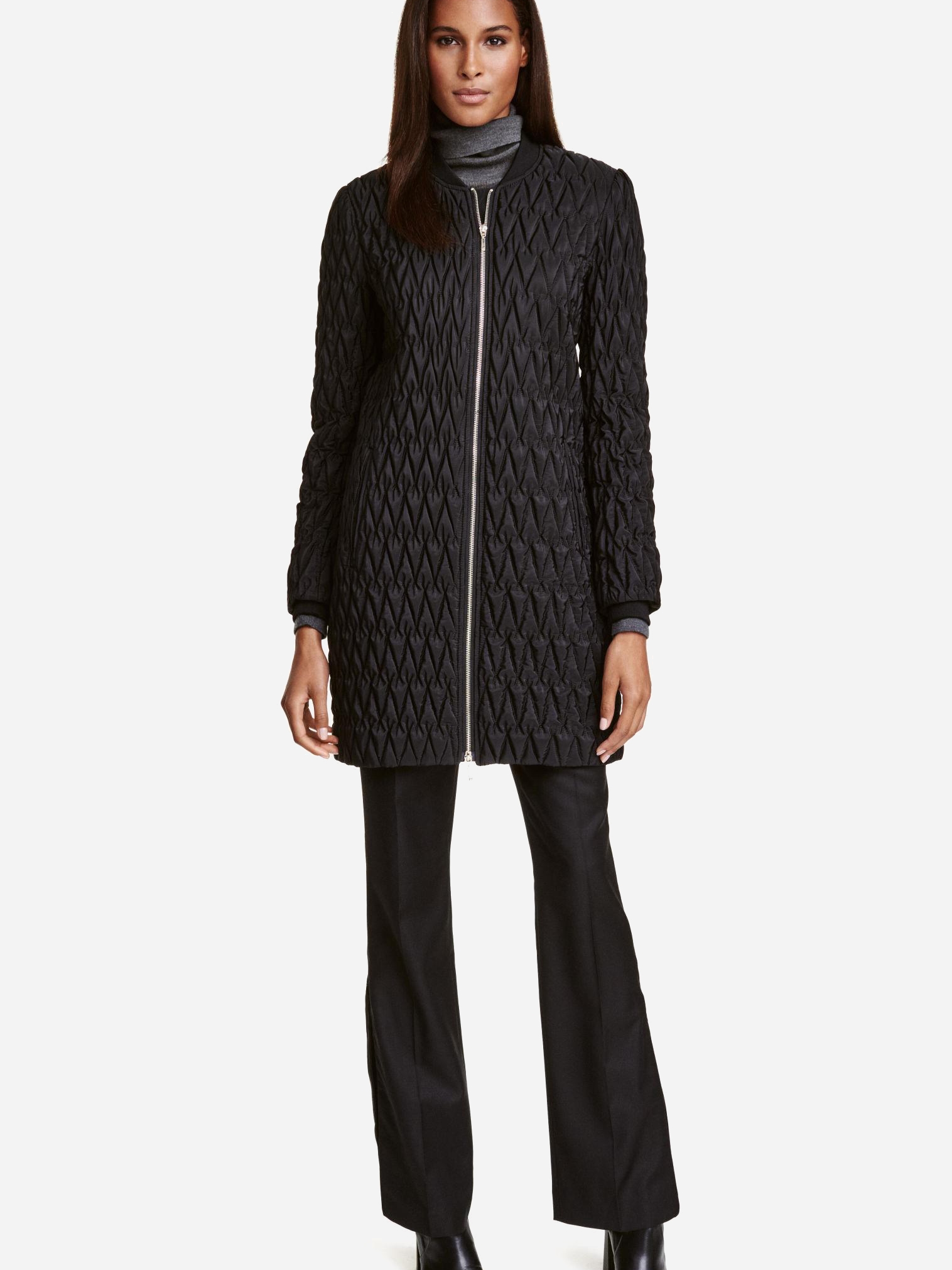 

Куртка H&M 4138724-ADMZ 36 Черная