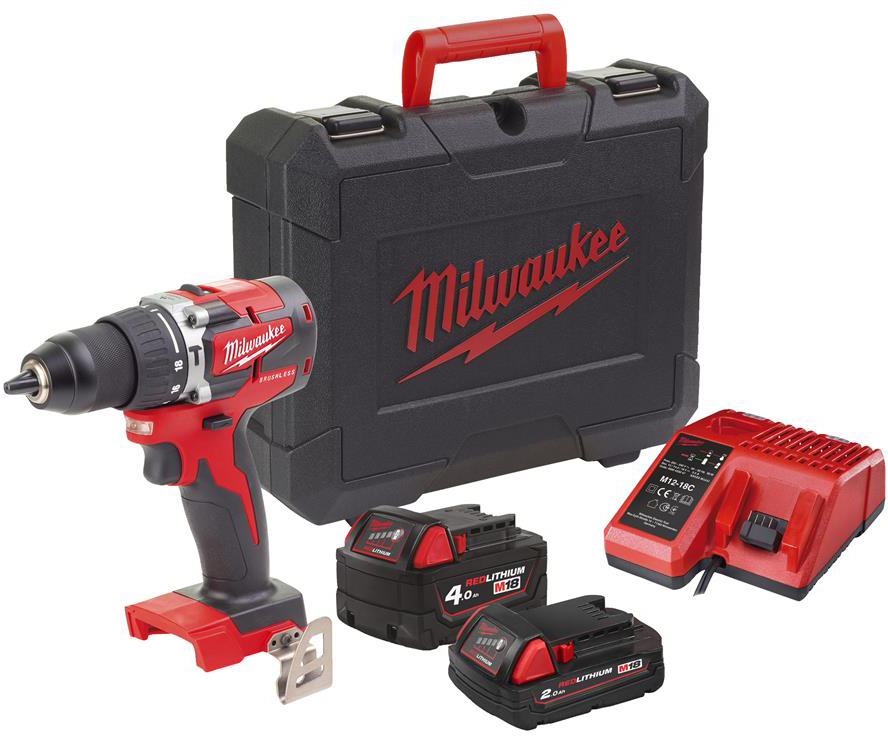 Аккумуляторный ударный дрель-шуруповерт Milwaukee M18 CBLPD-422C ...