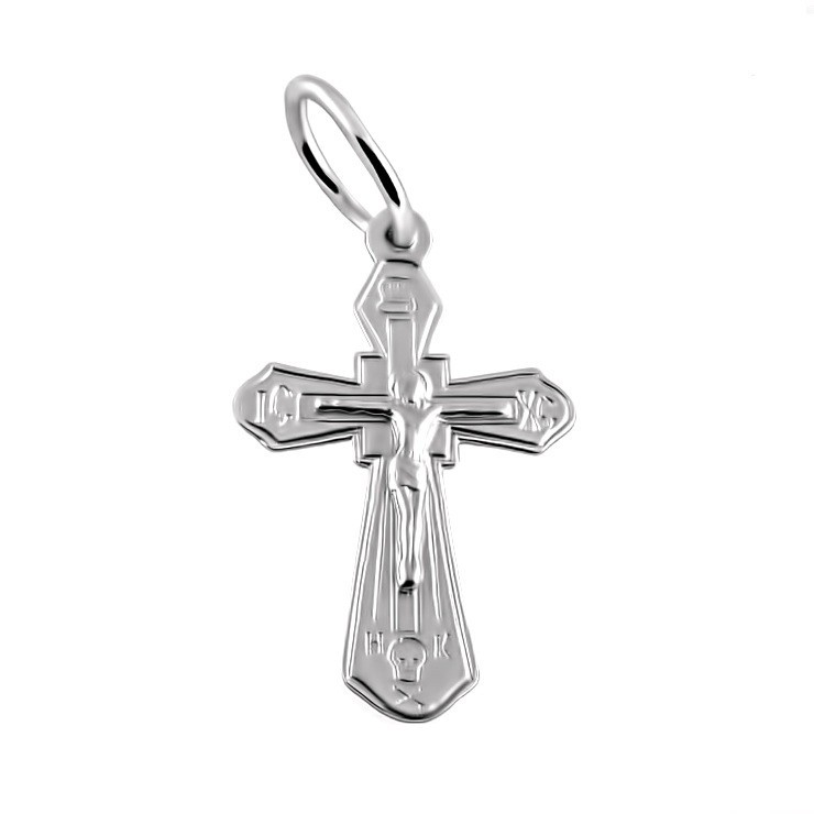

Серебряный крест Meridian 925 пробы (Кр0045)