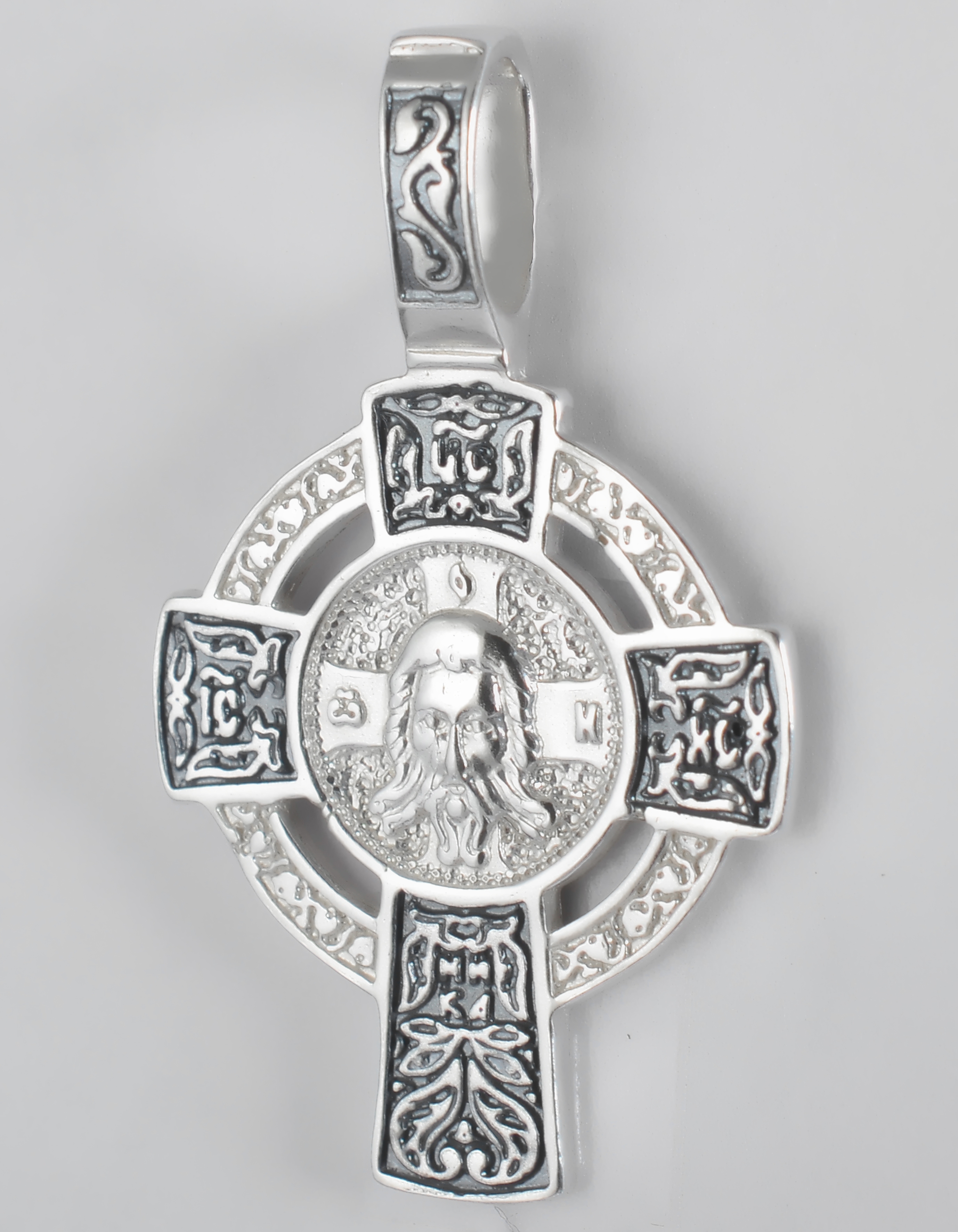 

Серебряный крест Meridian 925 пробы (Кр0144чр)