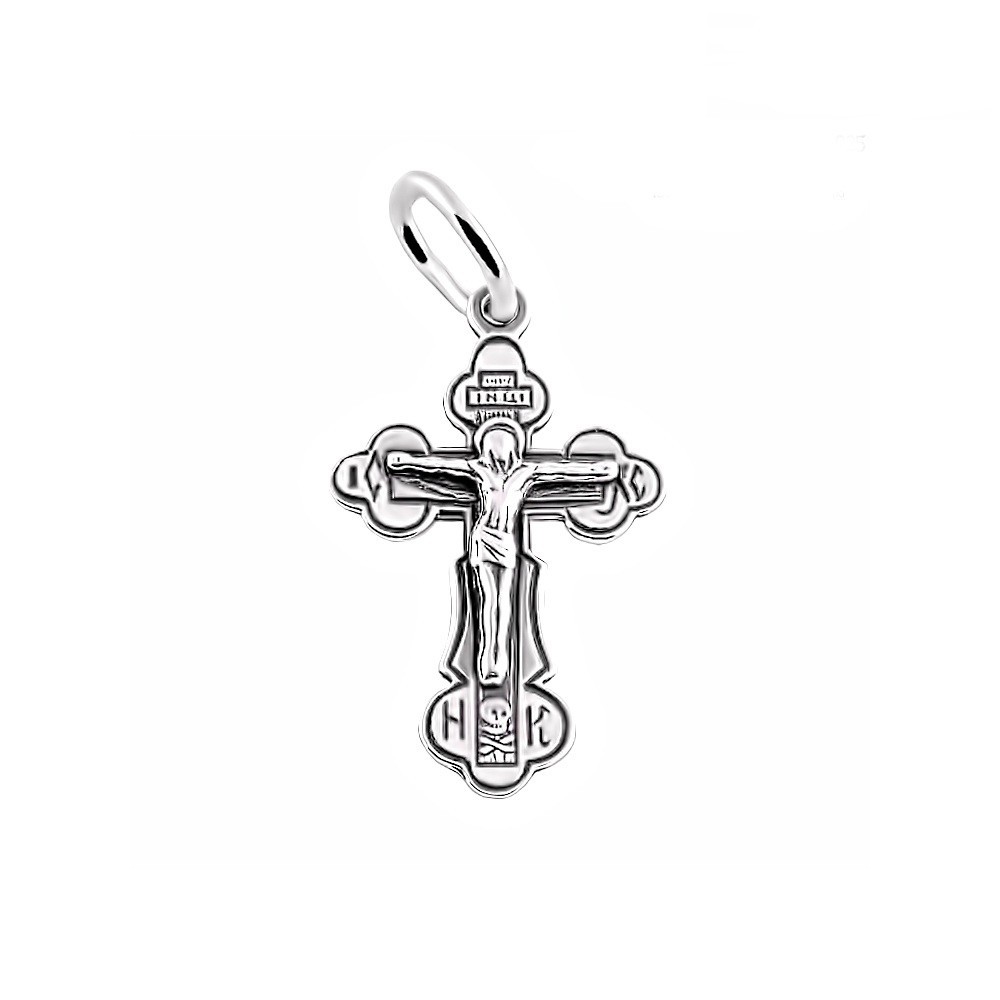 

Серебряный крест Meridian 925 пробы (Кр0048ч)