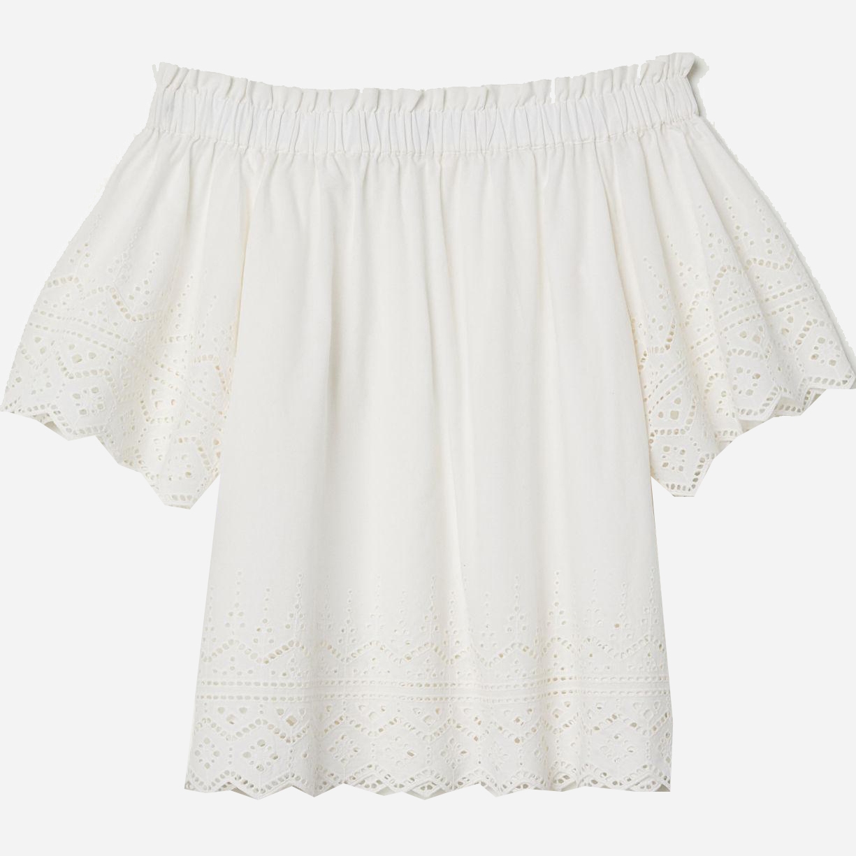 

Топ H&M 6483007-ABAK 44 Молочный