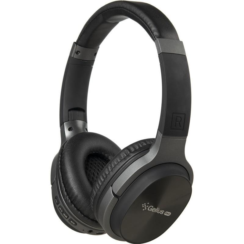 

Наушники Stereo Bluetooth Headset Gelius Ultra Stem GL-HBB-0029 Black/Grey