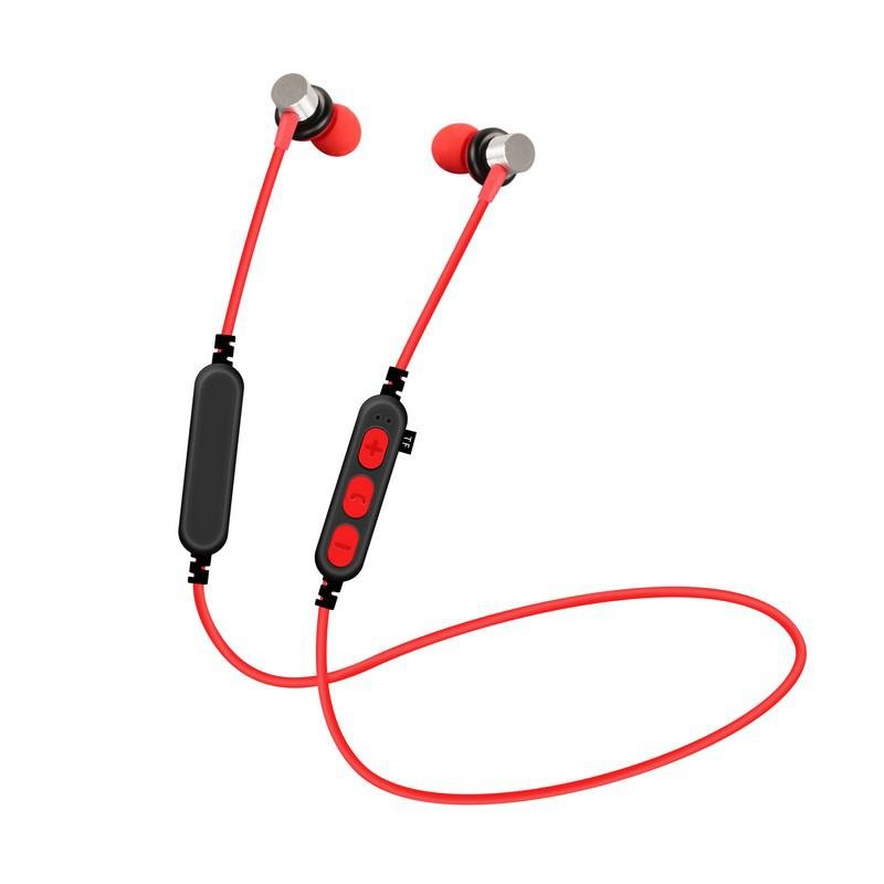 

Наушники Stereo Bluetooth Headset Gelius Ultra T1v2-MC Red with memory card
