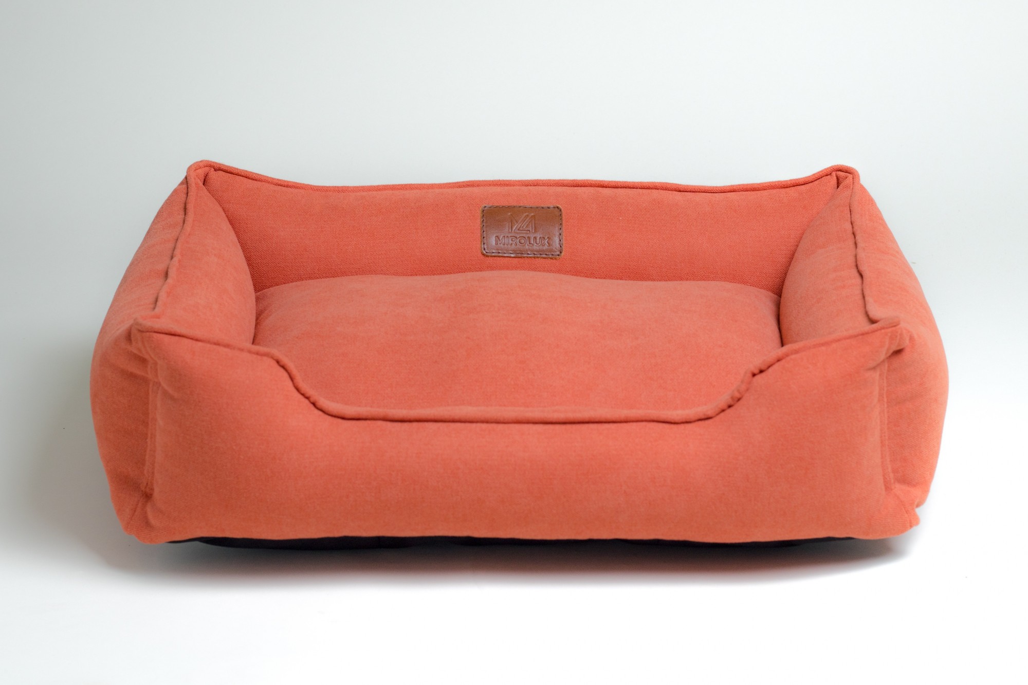 

Лежак для собак Mirolux Soft Time S 60*45 Orange Velure