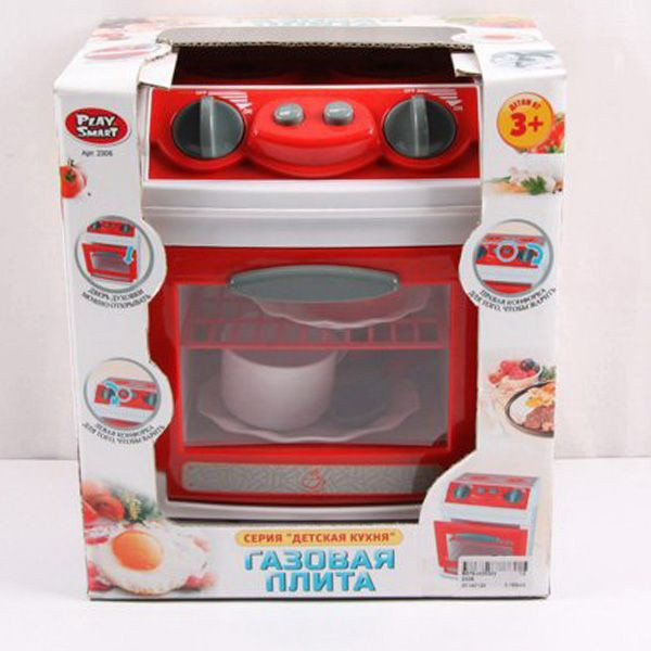 

Детская кухонная плита, с эффектами и аксессуарами, пластиковая для детей от 3 лет, Подарок для девочки,